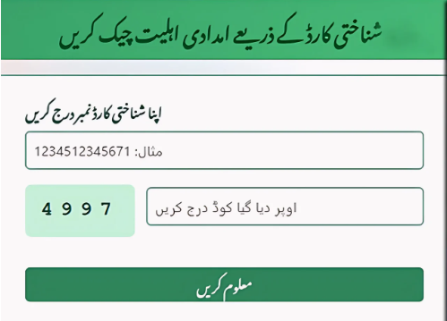 How to Check Your Name on the Sindh Eligibility List