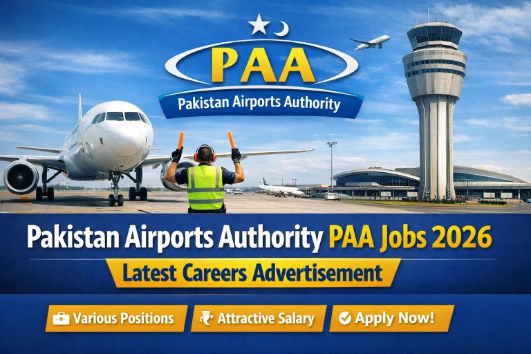 Pakistan Airports Authority PAA Jobs 2026 – Latest Careers Advertisement