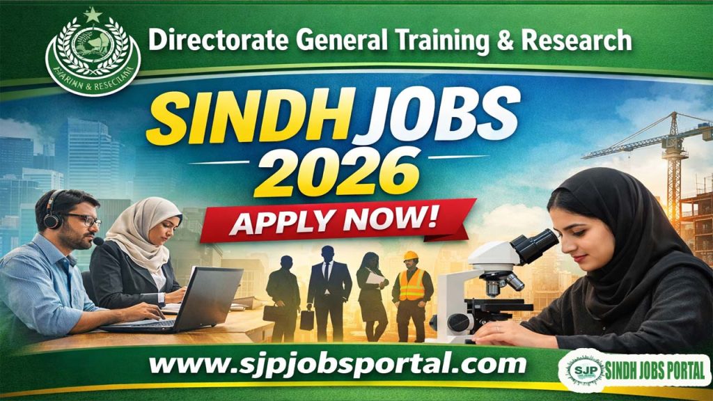 Directorate General AE&WM Sindh Jobs 2026 Apply Now