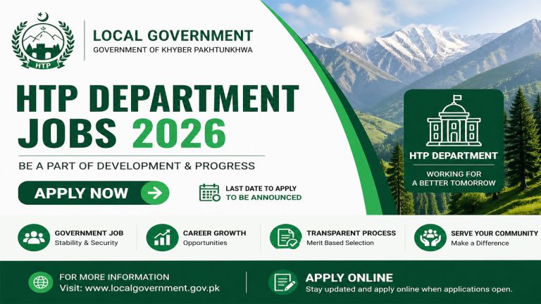 HTP Department Jobs 2026 Apply Now